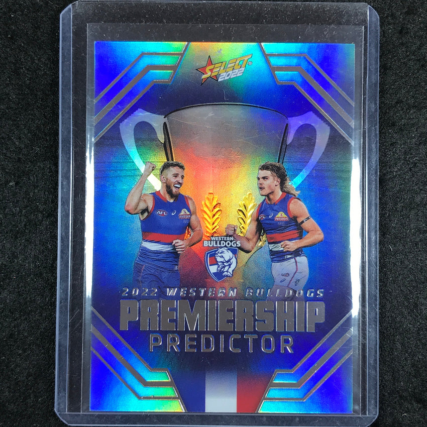 2022 Select AFL Footy Stars WESTERN BULLDOGS Premiership Predictor 38/185