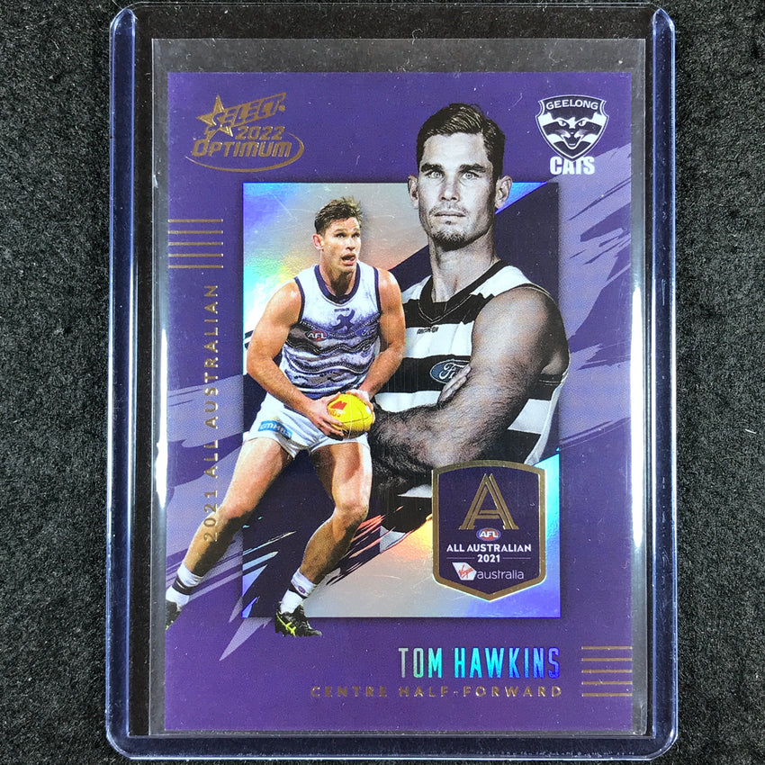 2022 Select AFL Optimum TOM HAWKINS 2021 All Australian 89/195