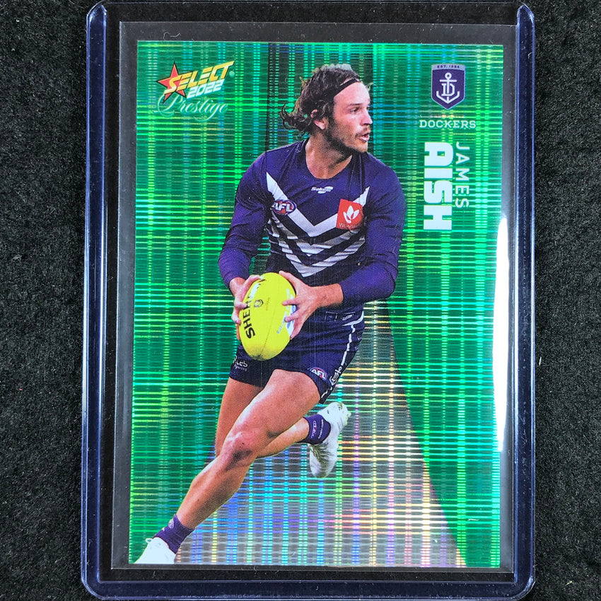 2022 Select AFL Prestige JAMES AISH Green 20/60