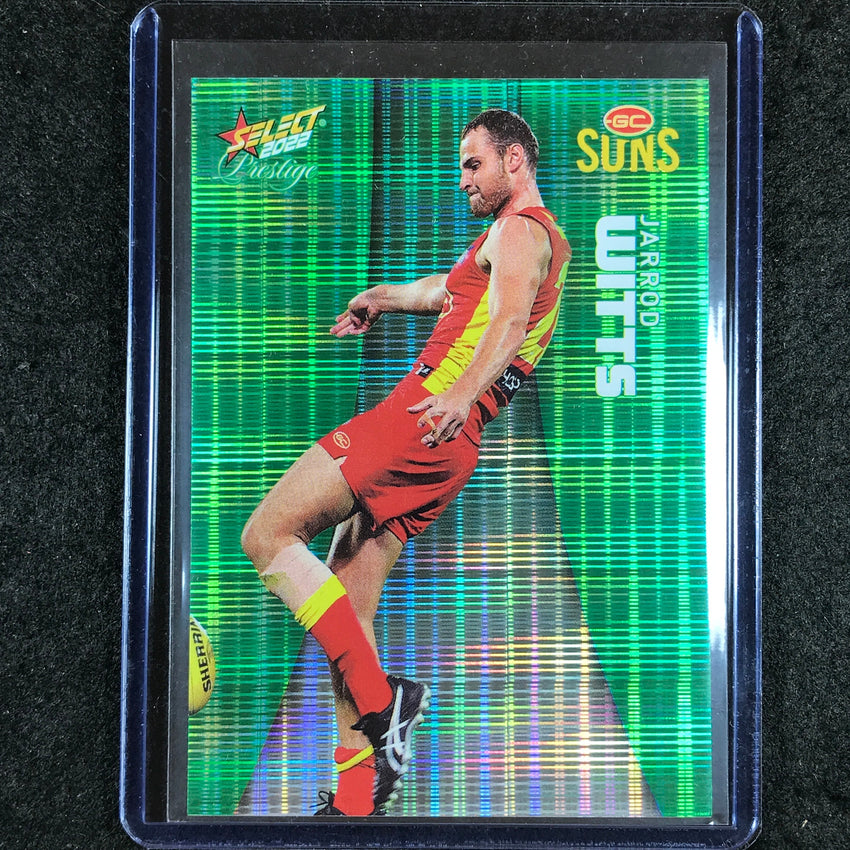 2022 Select AFL Prestige JARROD WITTS Green 59/60