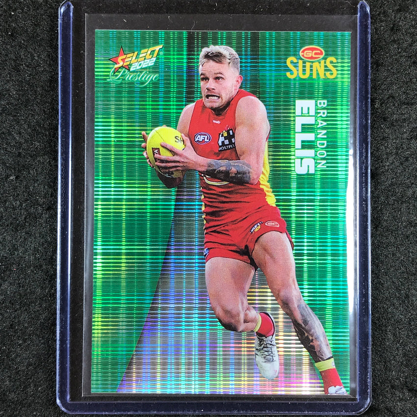 2022 Select AFL Prestige BRANDON ELLIS Green 58/60