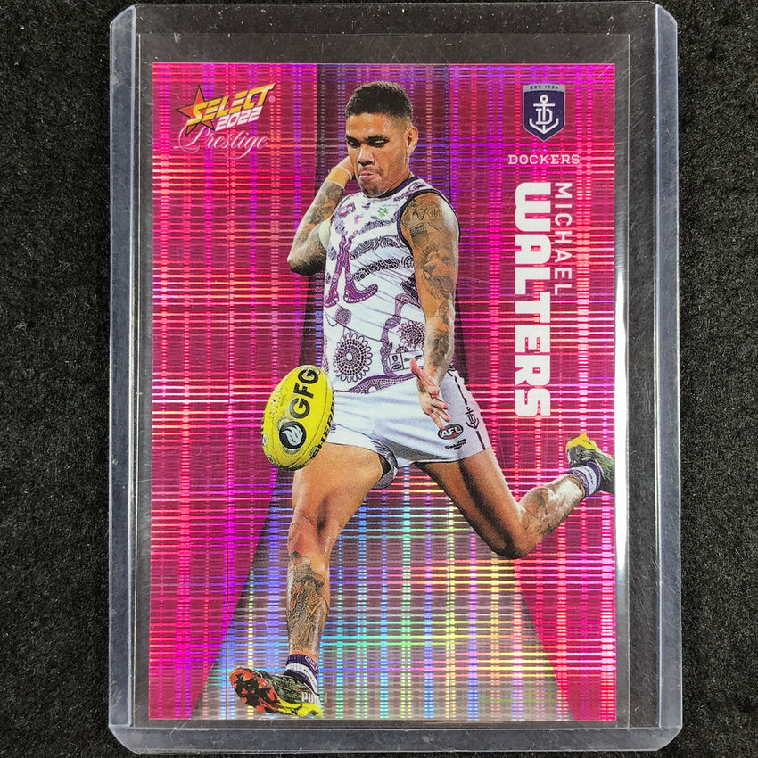2022 Select AFL Prestige MICHAEL WALTERS Pink 004/325