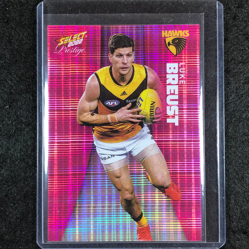 2022 Select AFL Prestige LUKE BREUST Pink 009/325