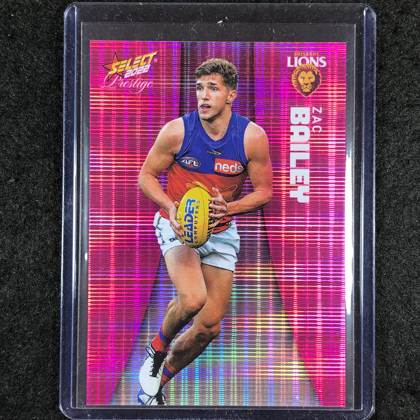2022 Select AFL Prestige ZAC BAILEY Pink 008/325