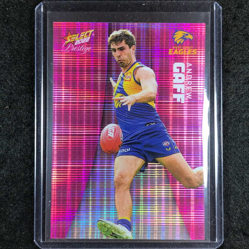 2022 Select AFL Prestige ANDREW GAFF Pink 007/325