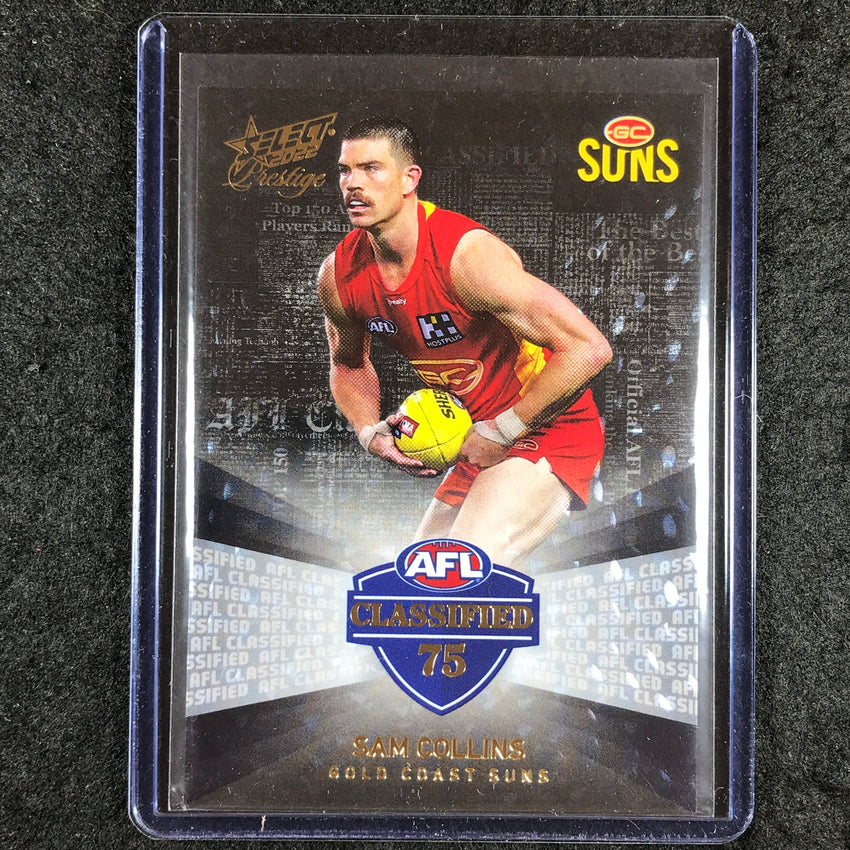2022 Select AFL Prestige SAM COLLINS Classified 18/60