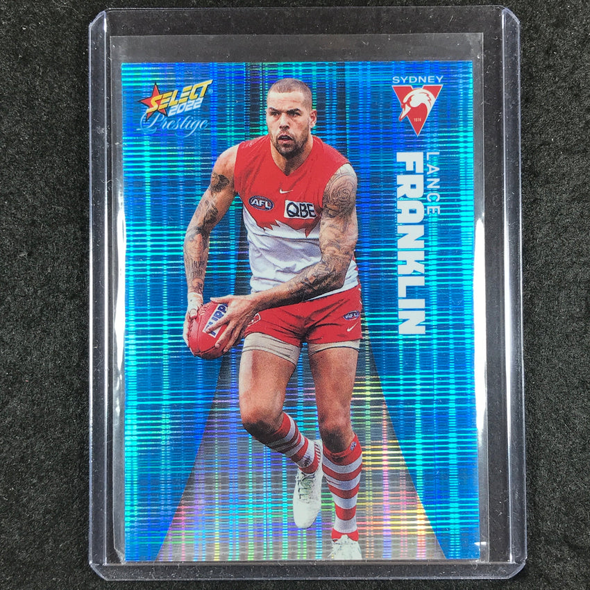 2022 Select AFL Prestige LANCE FRANKLIN Blue 008/110