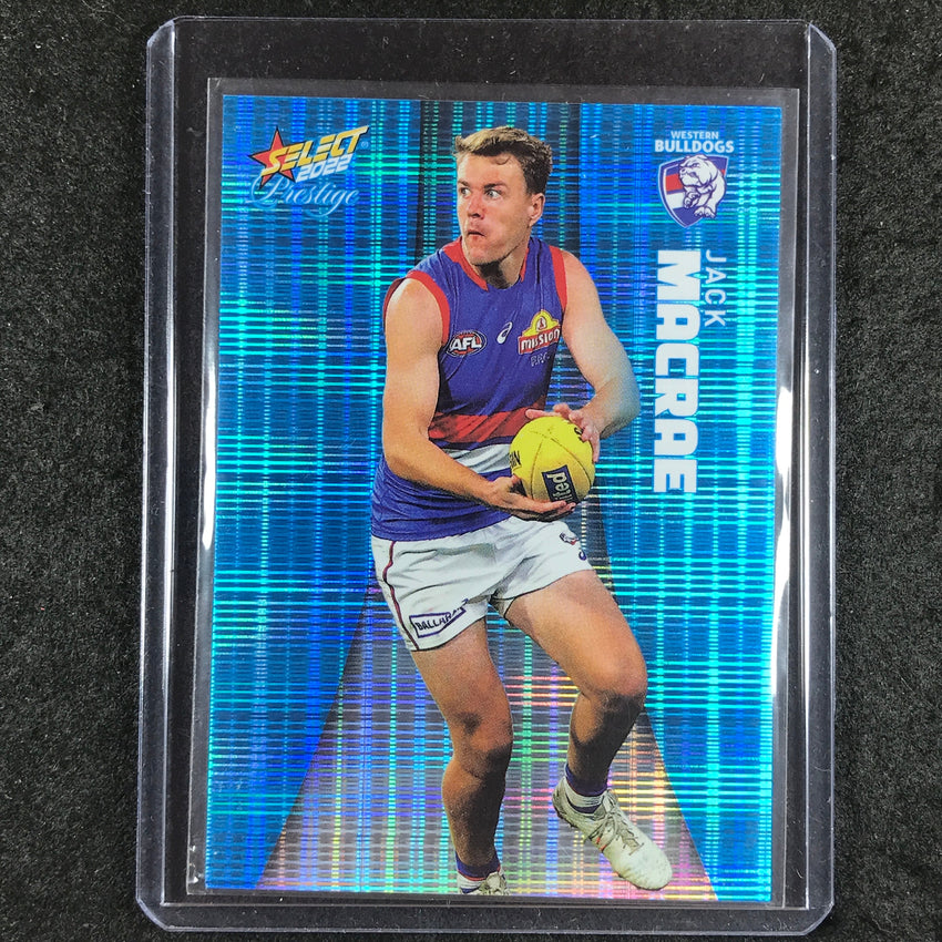 2022 Select AFL Prestige JACK MACRAE Blue 003/110