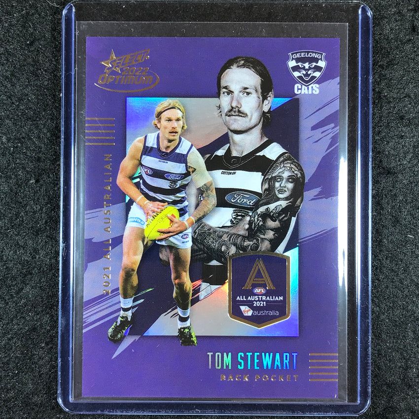 2022 Select AFL Optimum TOM STEWART 2021 All Australian 26/195