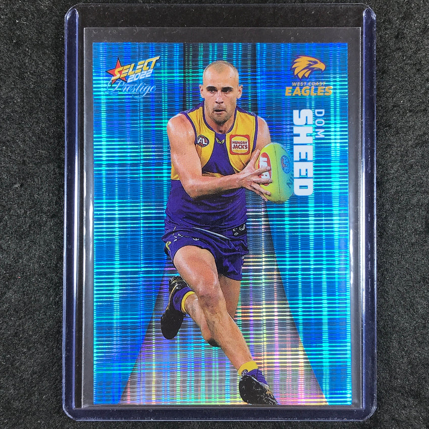 2022 Select AFL Prestige DOM SHEED Blue 11/110