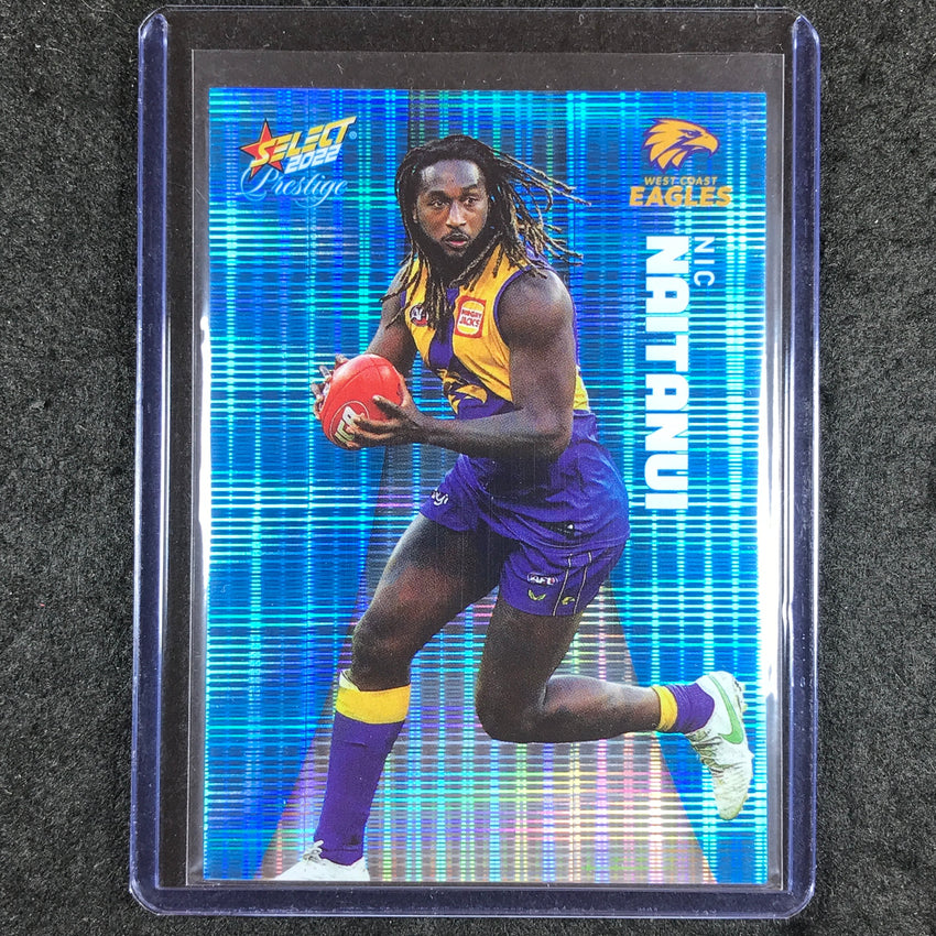 2022 Select AFL Prestige NIC NAITANUI Blue 40/110