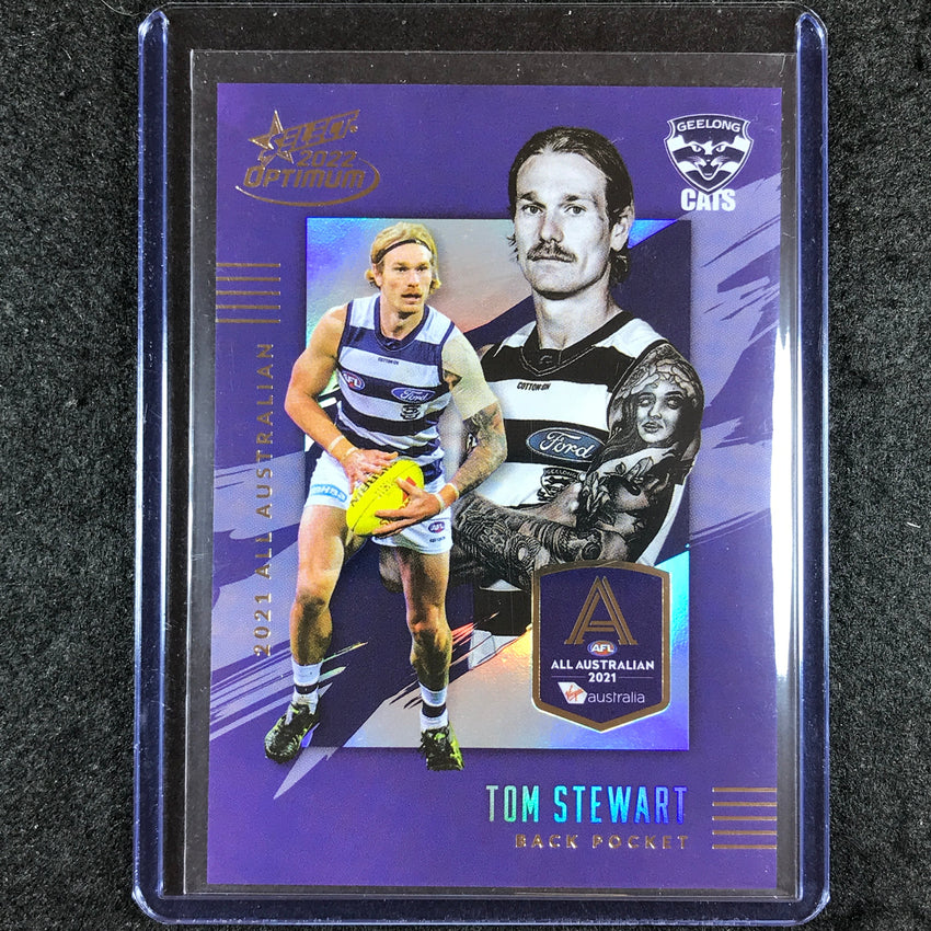 2022 Select AFL Optimum TOM STEWART 2021 All Australian 51/195