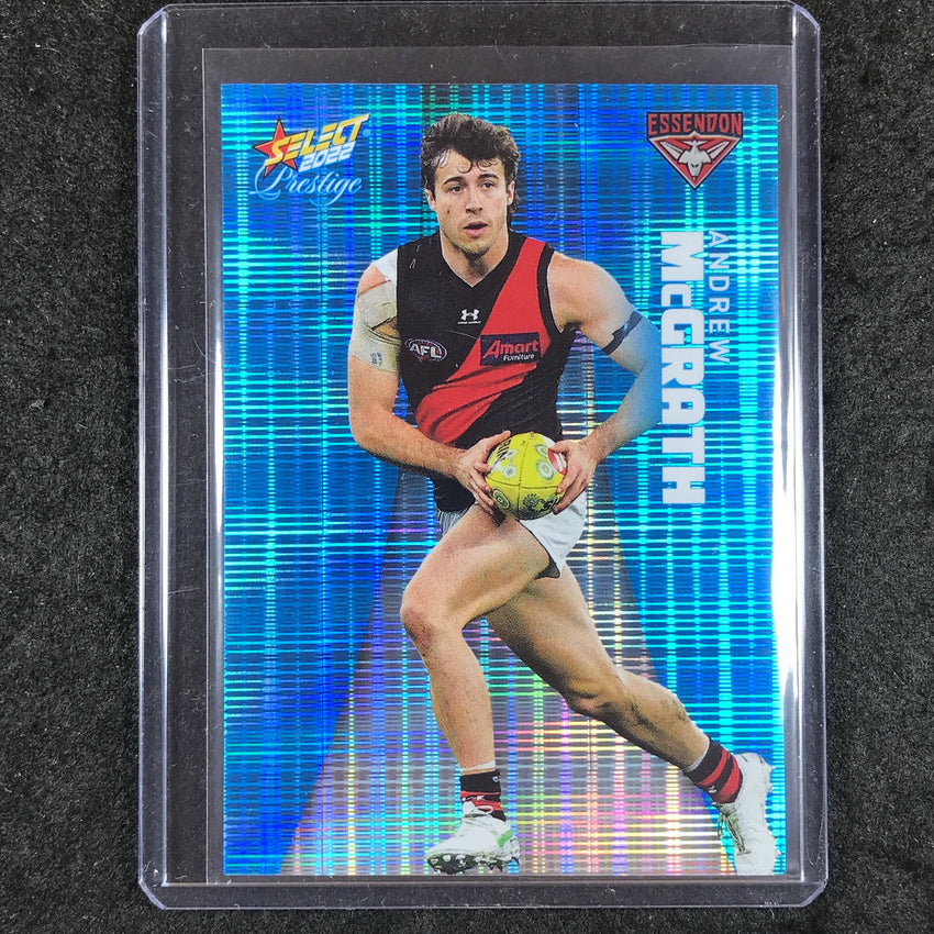 2022 Select AFL Prestige ANDREW MCGRATH Blue 010/110