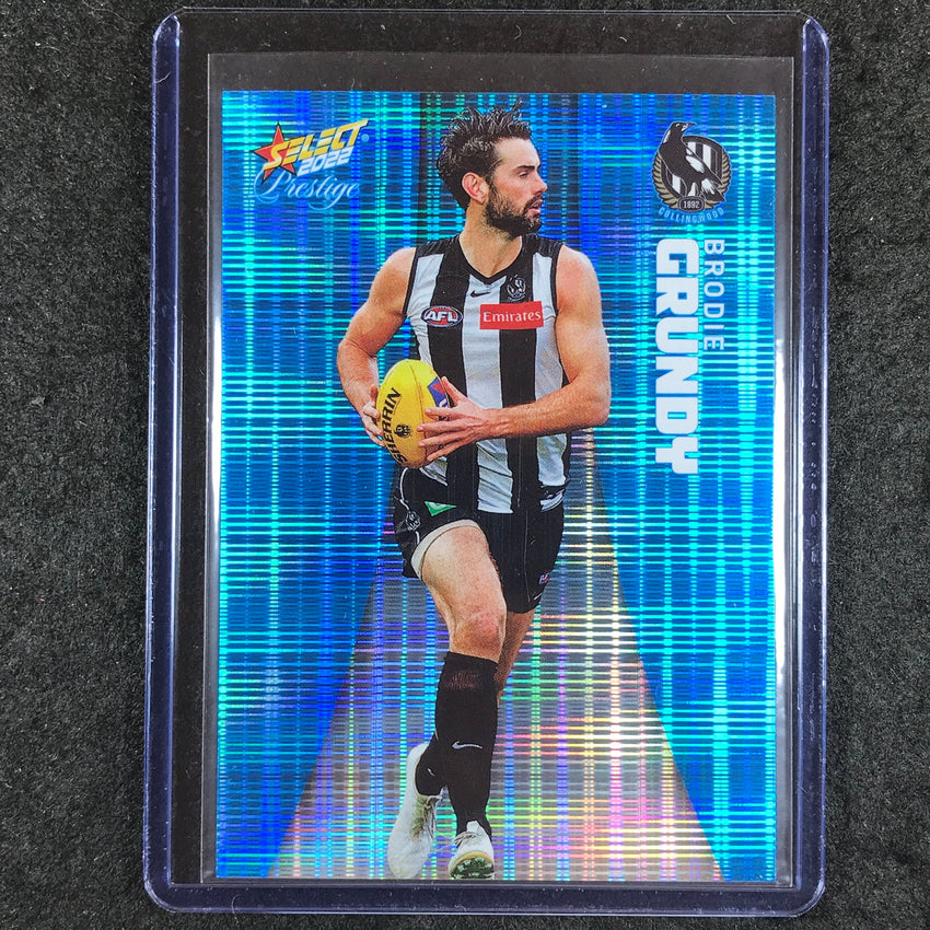 2022 Select AFL Prestige BRODIE GRUNDY Blue 37/110