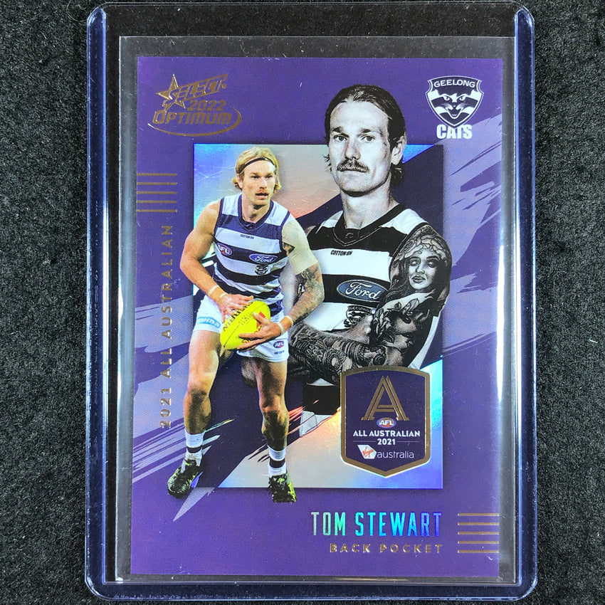 2022 Select AFL Optimum TOM STEWART 2021 All Australian 33/195