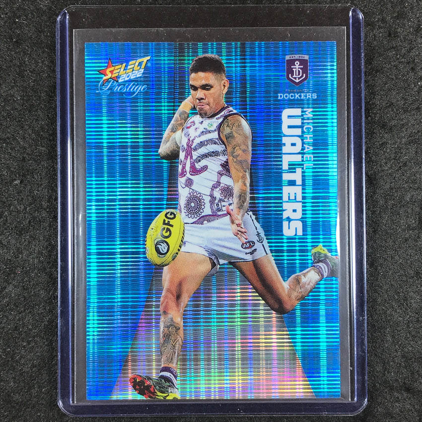 2022 Select AFL Prestige MICHAEL WALTERS Blue 49/110