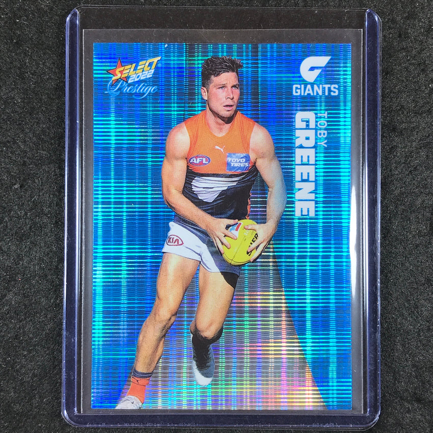 2022 Select AFL Prestige TOBY GREENE Blue 31/110