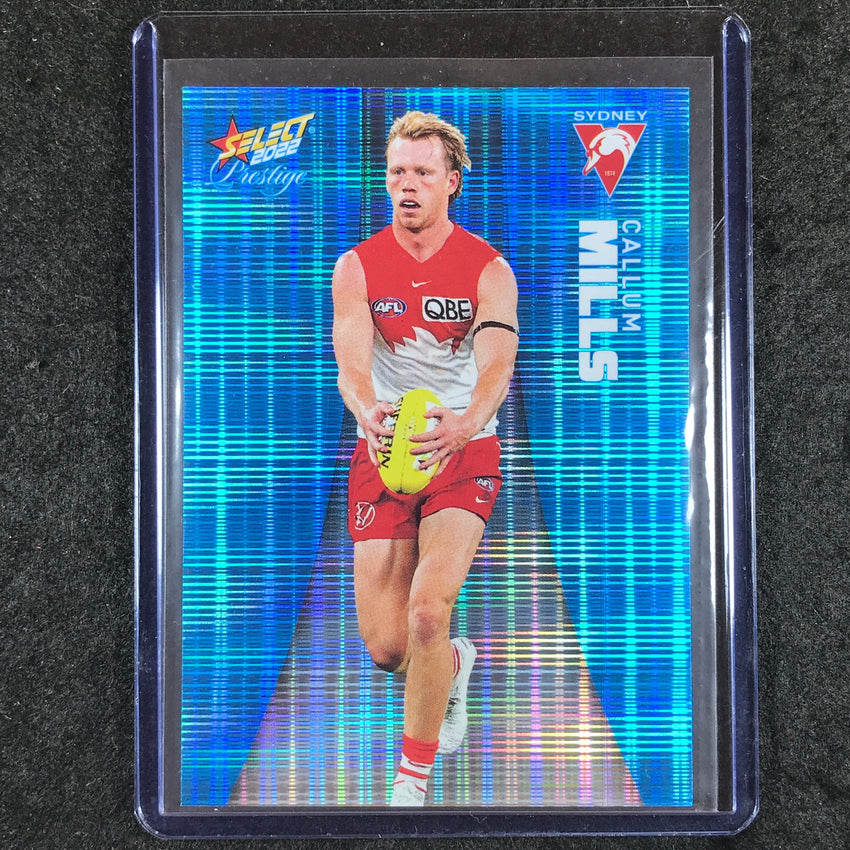 2022 Select AFL Prestige CALLUM MILLS Blue 64/110