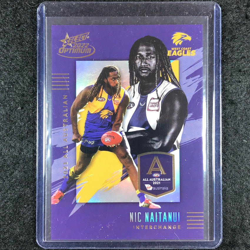 2022 Select AFL Optimum NIC NAITANUI 2021 All Australian 166/195