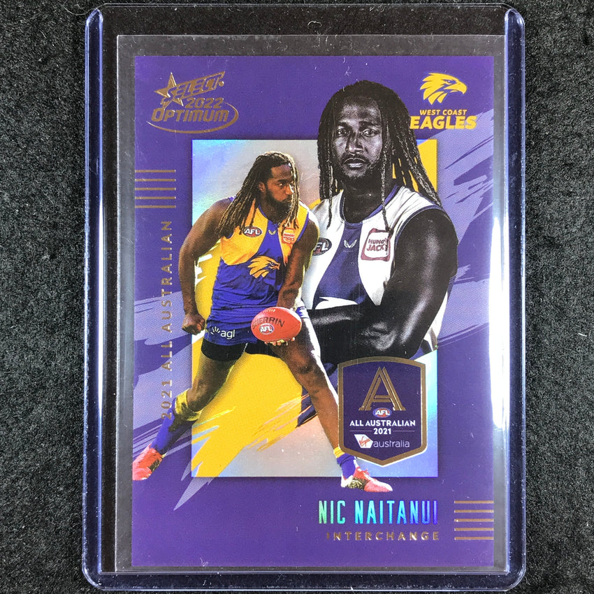 2022 Select AFL Optimum NIC NAITANUI 2021 All Australian 131/195