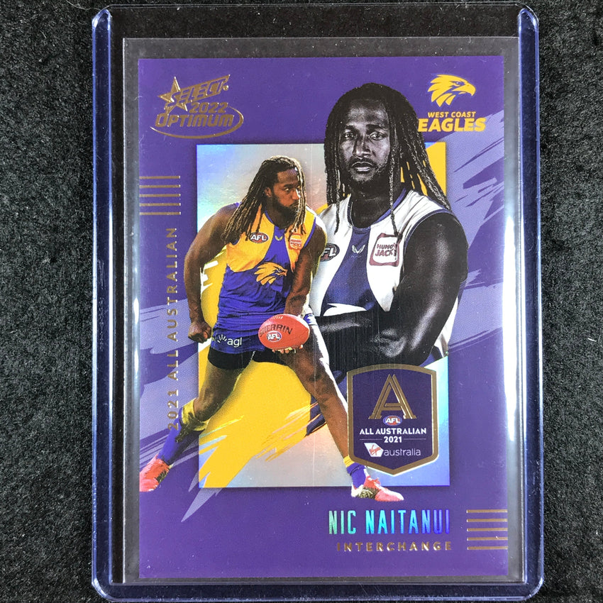 2022 Select AFL Optimum NIC NAITANUI 2021 All Australian 169/195