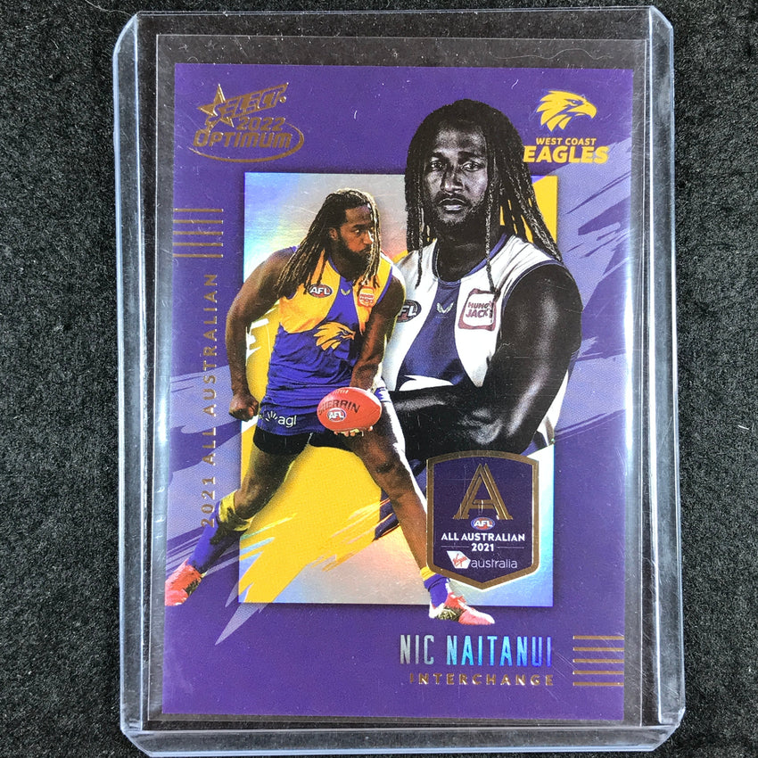 2022 Select AFL Optimum NIC NAITANUI 2021 All Australian 20/195