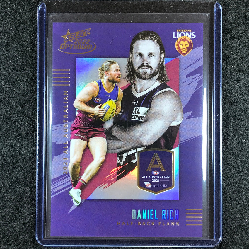 2022 Select AFL Optimum DANIEL RICH 2021 All Australian 28/195
