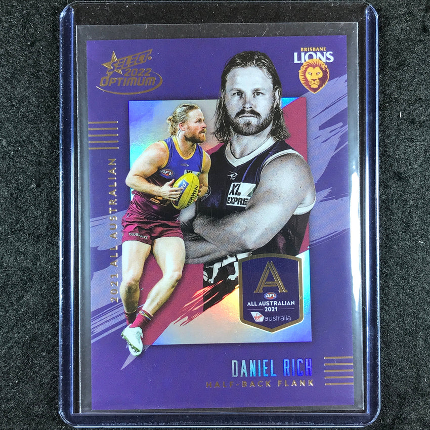 2022 Select AFL Optimum DANIEL RICH 2021 All Australian 27/195