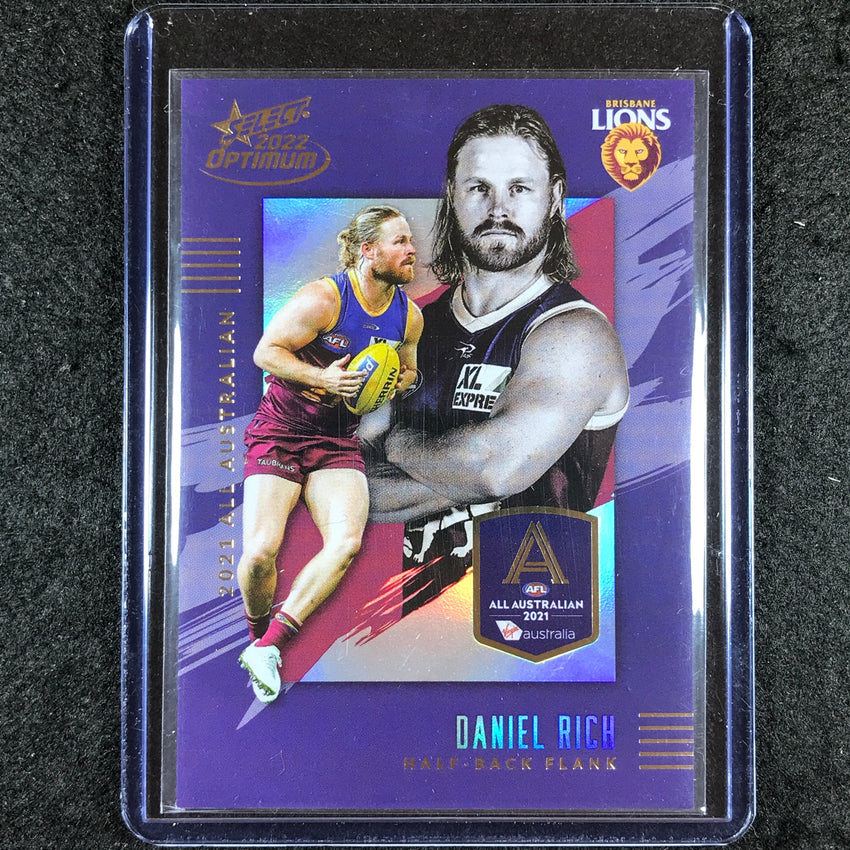 2022 Select AFL Optimum DANIEL RICH 2021 All Australian 123/195