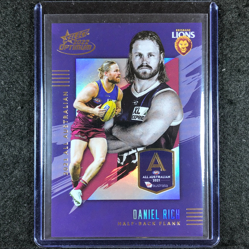 2022 Select AFL Optimum DANIEL RICH 2021 All Australian 78/195