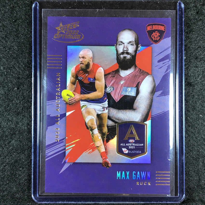 2022 Select AFL Optimum MAX GAWN 2021 All Australian 46/195