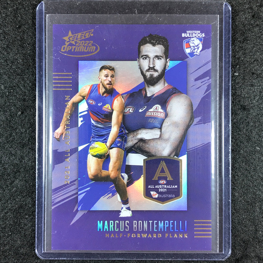 2022 Select AFL Optimum MARCUS BONTEMPELLI 2021 All Australian 42/195