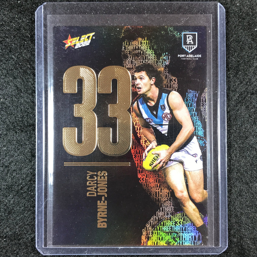 2022 Select AFL Footy Stars DARCY BYRNE-JONES Numbers Midnight 99/130