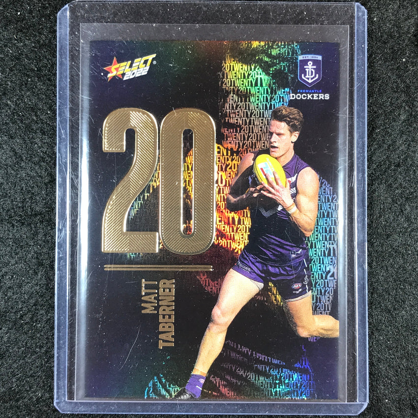 2022 Select AFL Footy Stars MATT TABERNER Numbers Midnight 95/130
