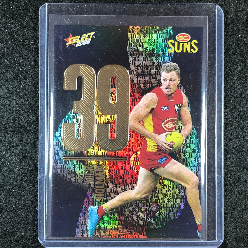 2022 Select AFL Footy Stars NICK HOLMAN Numbers Midnight 21/130