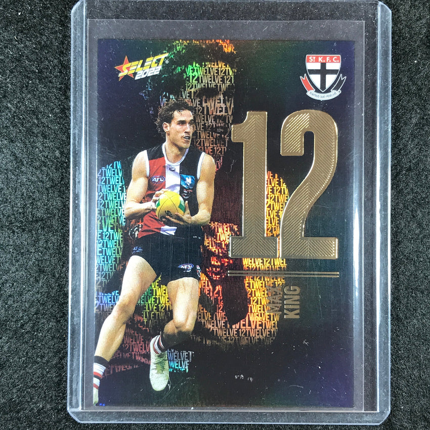 2022 Select AFL Footy Stars MAX KING Numbers Midnight 74/130