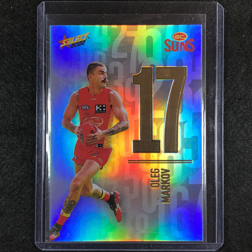 2022 Select AFL Footy Stars OLEG MARKOV Numbers Daylight 143/190