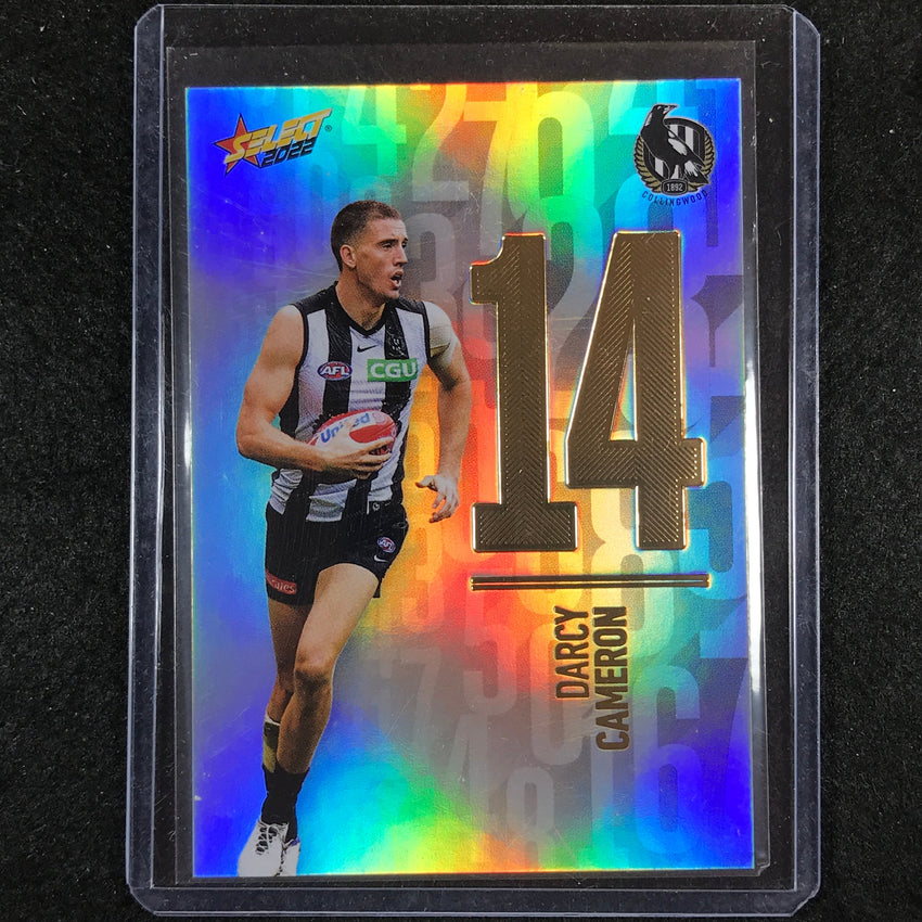 2022 Select AFL Footy Stars DARCY CAMERON Numbers Daylight 152/190