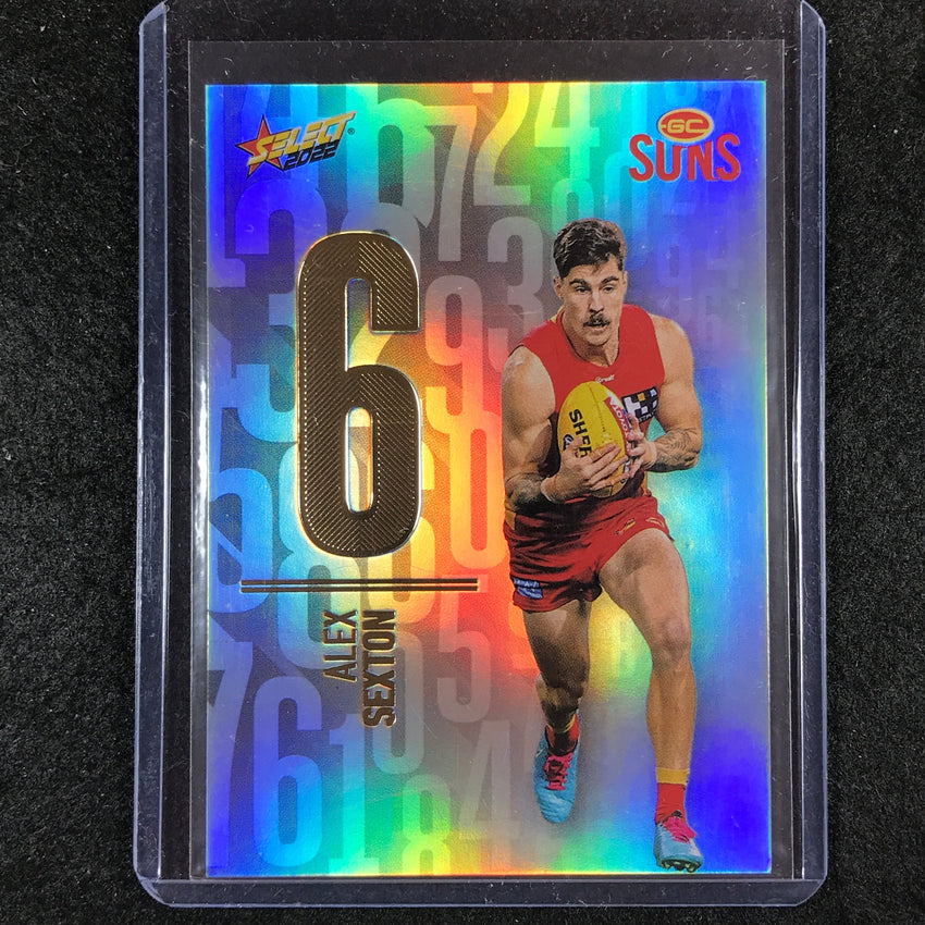 2022 Select AFL Footy Stars ALEX SEXTON Numbers Daylight 73/190