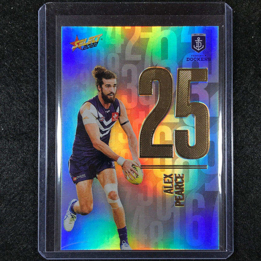 2022 Select AFL Footy Stars ALEX PEARCE Numbers Daylight 154/190