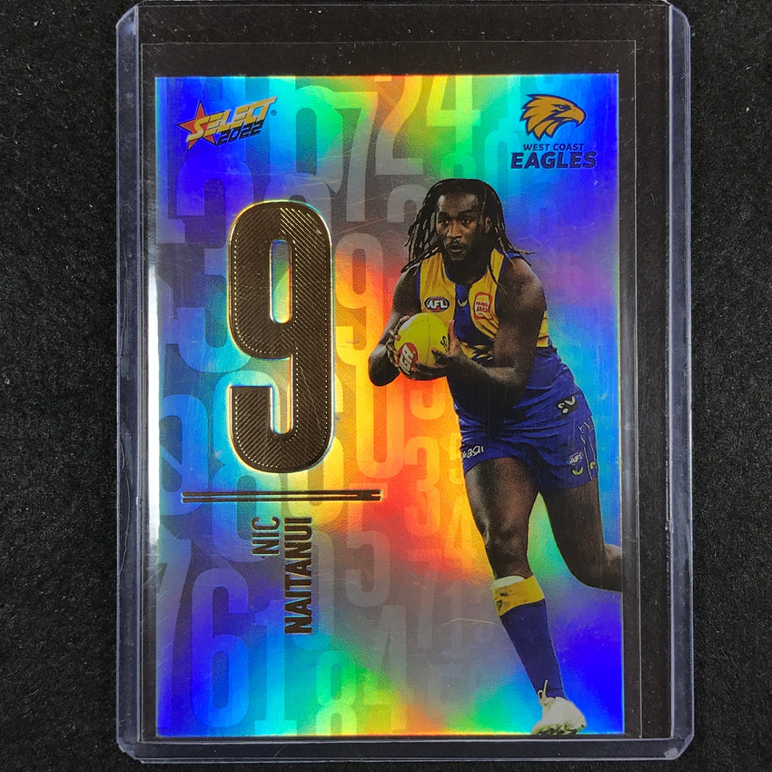 2022 Select AFL Footy Stars NIC NAITANUI Numbers Daylight 115/190