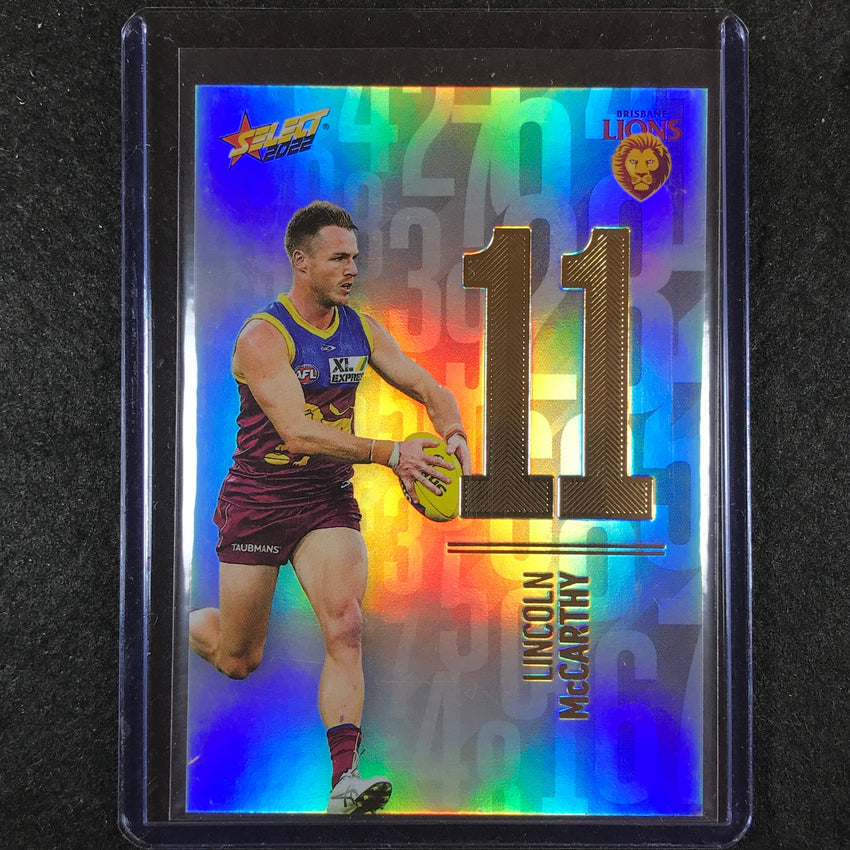 2022 Select AFL Footy Stars LINCOLN MCCARTHY Numbers Daylight 138/190