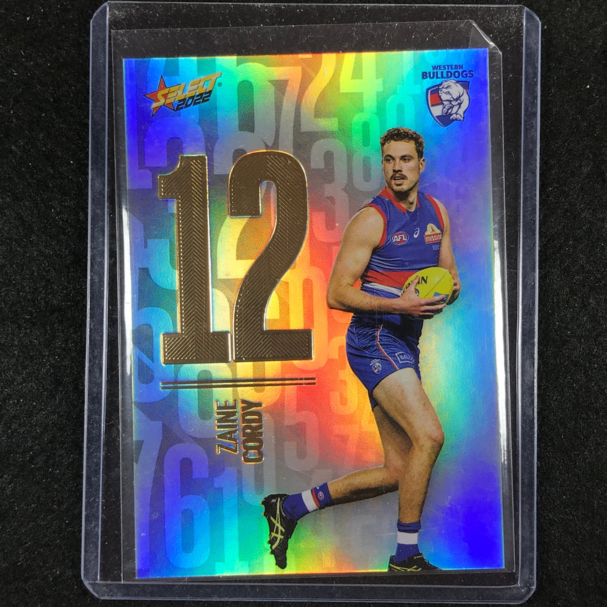 2022 Select AFL Footy Stars ZAINE CORDY Numbers Daylight 64/190