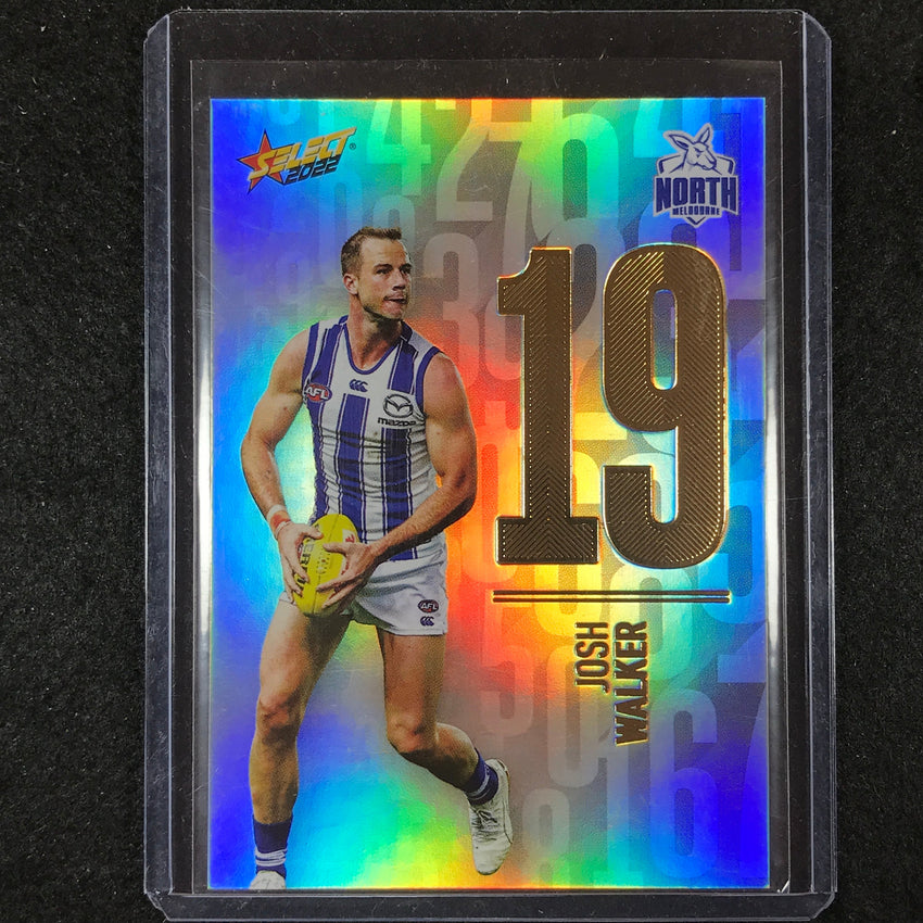 2022 Select AFL Footy Stars JOSH WALKER Numbers Daylight 156/190
