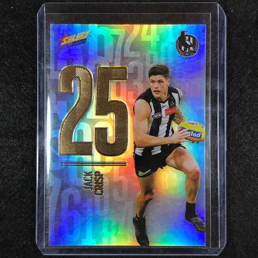 2022 Select AFL Footy Stars JACK CRISP Numbers Daylight 164/190