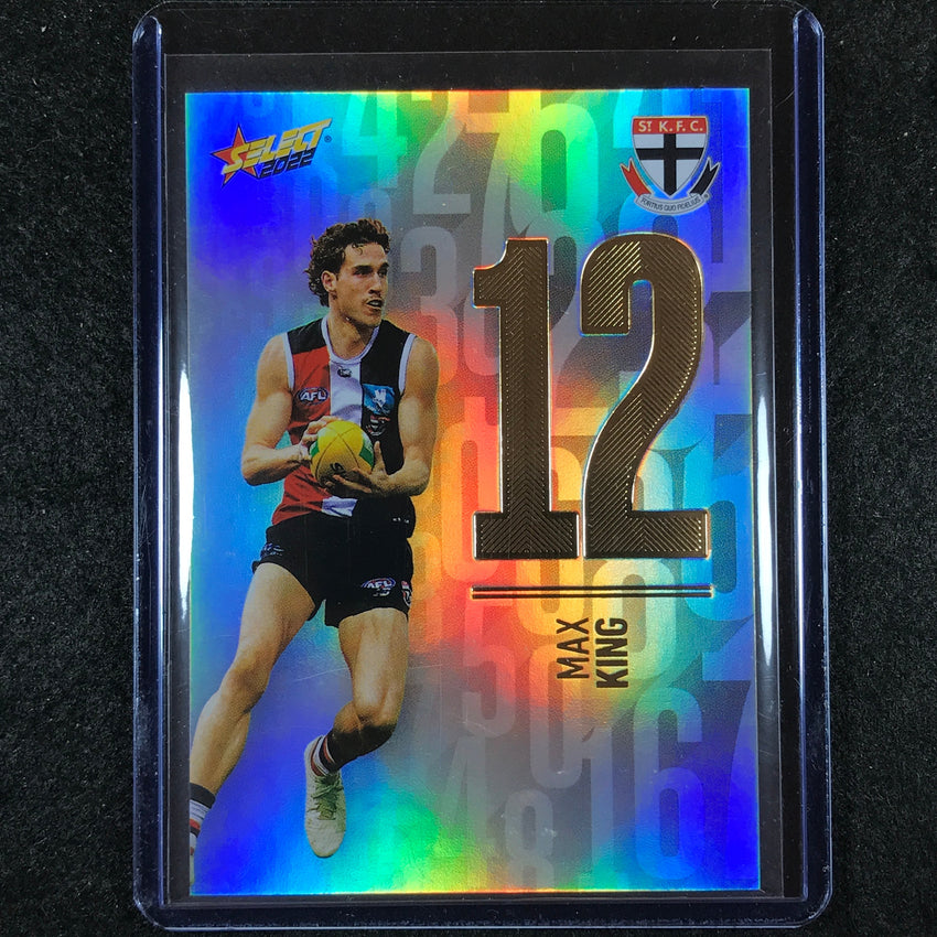 2022 Select AFL Footy Stars MAX KING Numbers Daylight 75/190