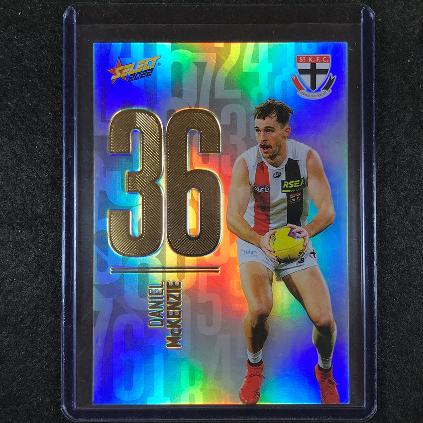 2022 Select AFL Footy Stars DANIEL MCKENZIE Numbers Daylight 179/190