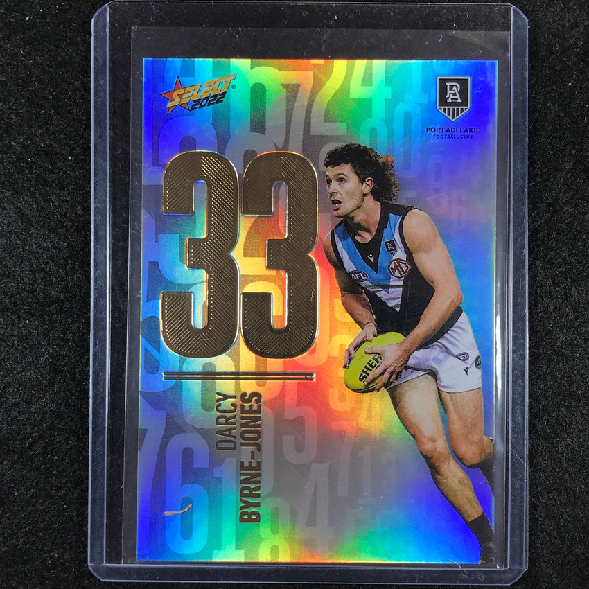 2022 Select AFL Footy Stars DARCY BYRNE-JONES Numbers Daylight 40/190