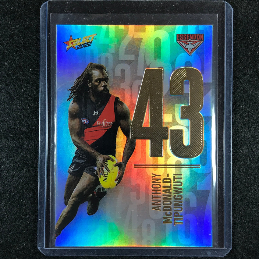 2022 Select AFL Footy Stars ANTHONY MCDONALD-TIPUNGWUTI Numbers Daylight 137/190