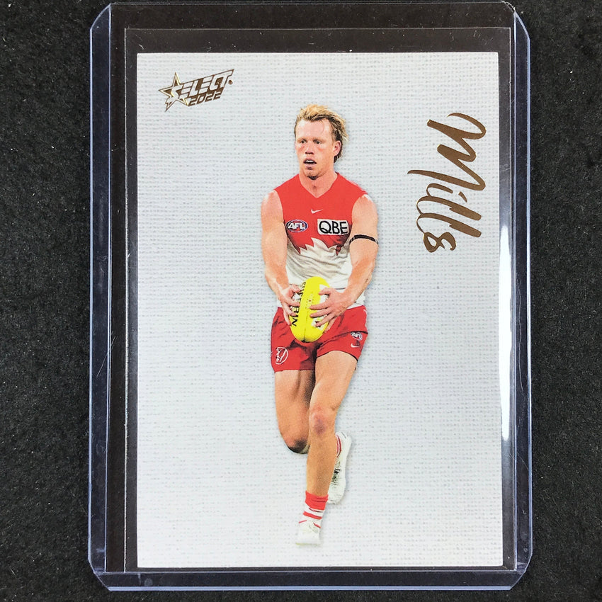 2022 Select AFL Footy Stars CALLUM MILLS Blank Canvas 38/250